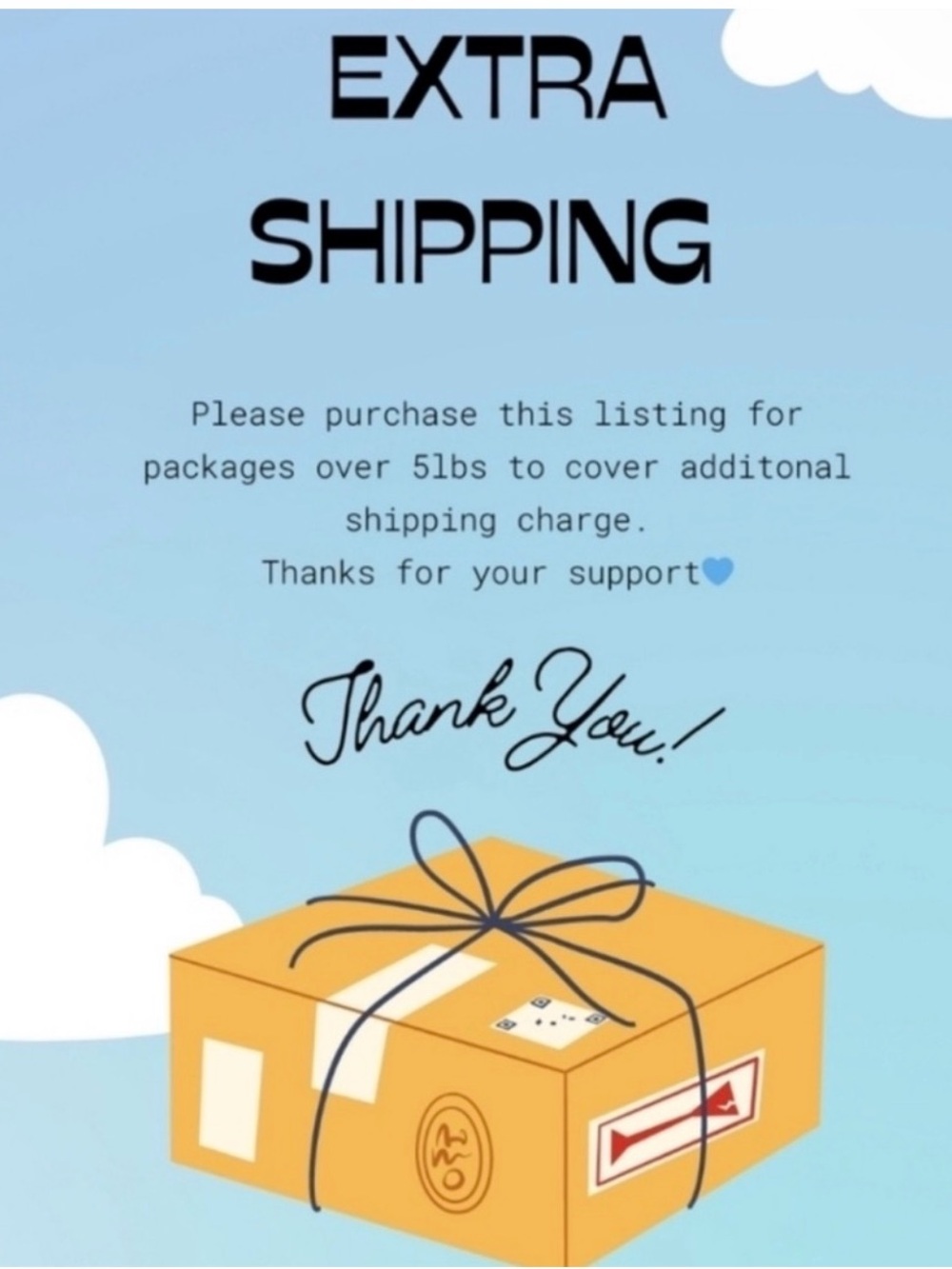 Extra Shipping Label